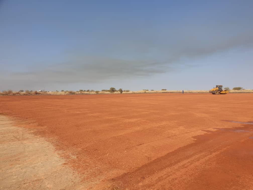 Construction of site settlement